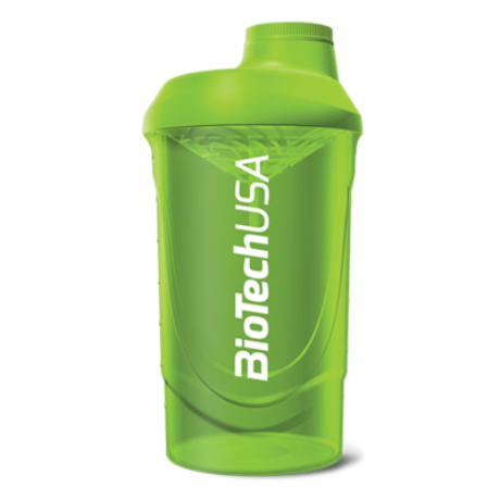 BioTechUSA Keverőpalack Biotech Wave Shaker 600ml zöld