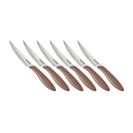 Tescoma 
 PRESTO steak kés 12 cm, 6 db, barna