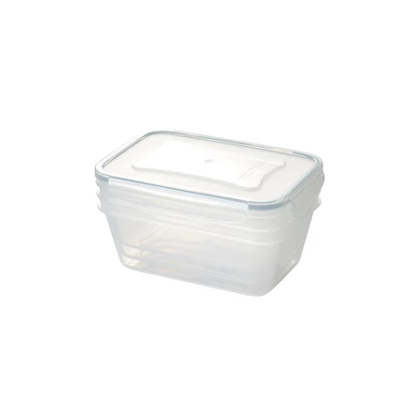 Tescoma 
 FRESHBOX 3 db élelmiszertároló doboz, 1,0 l, téglalap alakú  
