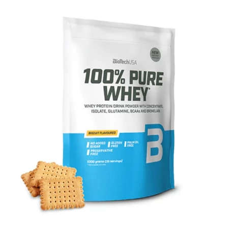 BioTechUSA 100% Pure Whey 1000g Keksz