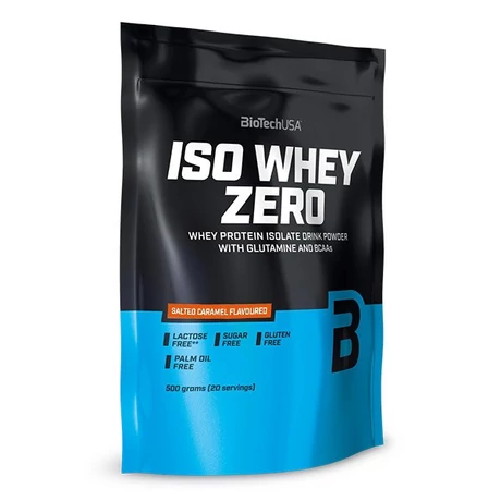 BioTechUSA Iso Whey Zero 500g Sós karamell