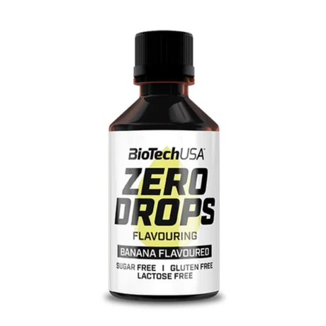 BioTechUSA Zero Drops 50ml banán (Sz)