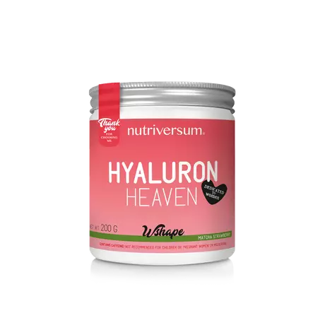 Nutriversum Wshape Hyaluron Heaven 200g matcha-eper