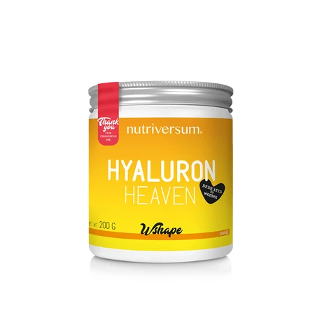Nutriversum Wshape Hyaluron Heaven 200g narancs