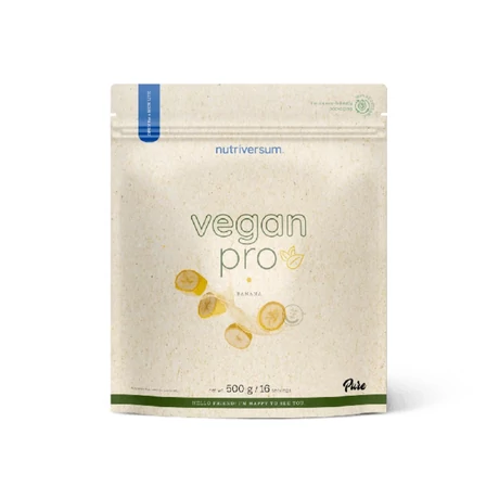 Nutriversum Pure Vegan Pro 500g banán