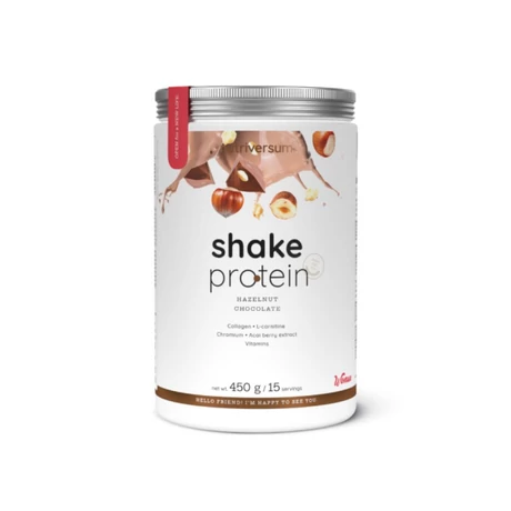 Nutriversum WSHAPE Shake 500g mogyorós-csokoládé