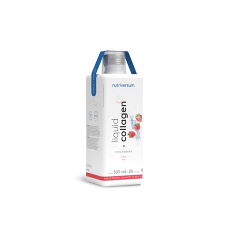 Nutriversum Vita Collagen CUKORMENTES liquid 500ml 10.000mg strawberry