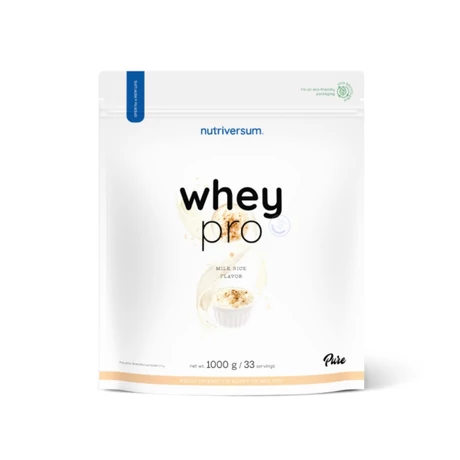 Nutriversum Pure Whey Pro 1000g tejberizs