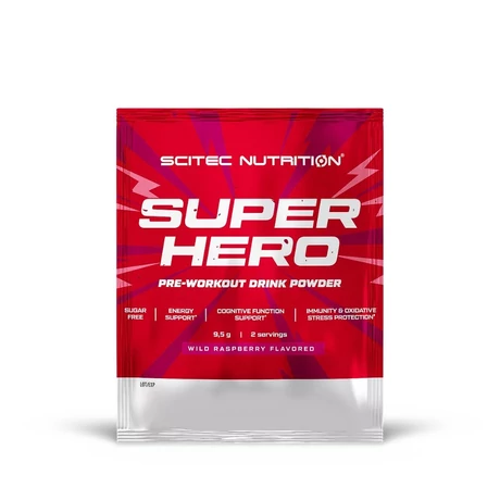 Scitec Superhero 9,5g wild rasberry