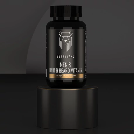 BearBeard Men's Hair&Beard vitamin 90x