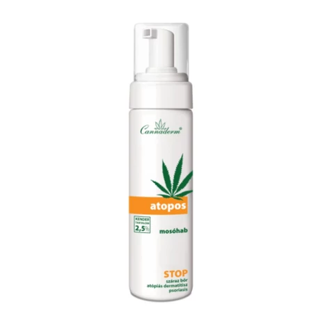 Cannaderm Atopos mosóhab 180 ml