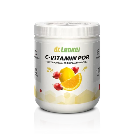 Dr. Lenkei C-vitamin por csipkebogyóval és bioflavonoidokkal 100 adag