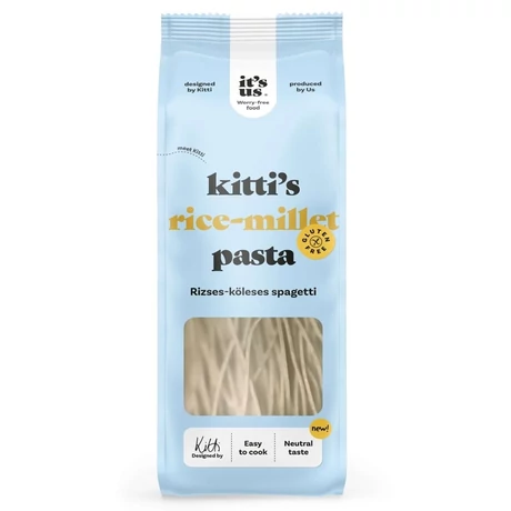 It's us Kitti's gluténmentes rizses-köleses száraztészta 200g spagetti