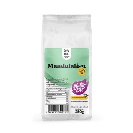 It's us NATURBIT mandula liszt gluténmentes 250g