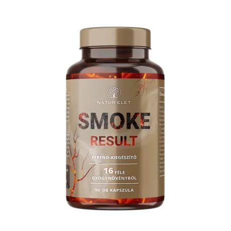 Natúr Élet Smoke Result kapszula dohányzók részére - 90db