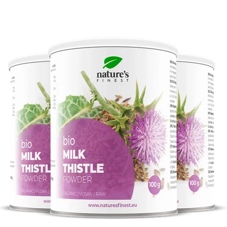 Nature's Finest Bio Máriatövis por 3x100g