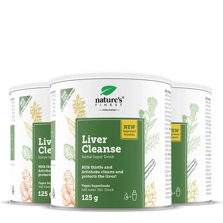 Nature's Finest Bio LIVER CLEANSE szuperital - májméregtelenítő 2+1