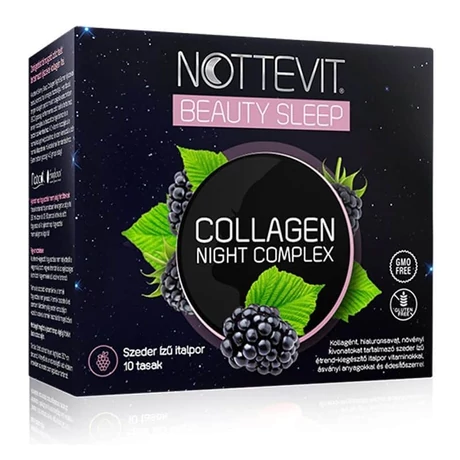 Nottevit Beauty Sleep Collagen Night Complex SZEDER ízű italpor 10 tasak