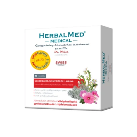 Herbalmed Medical pasztilla 20 x