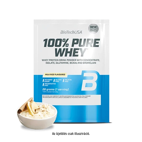 BioTechUSA 100% Pure Whey 28g Tejberizs